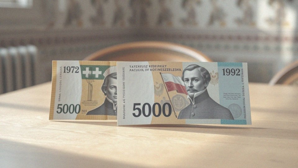 Jakie są różnice między banknotem 500 zł z 1974 a z 1982 roku?