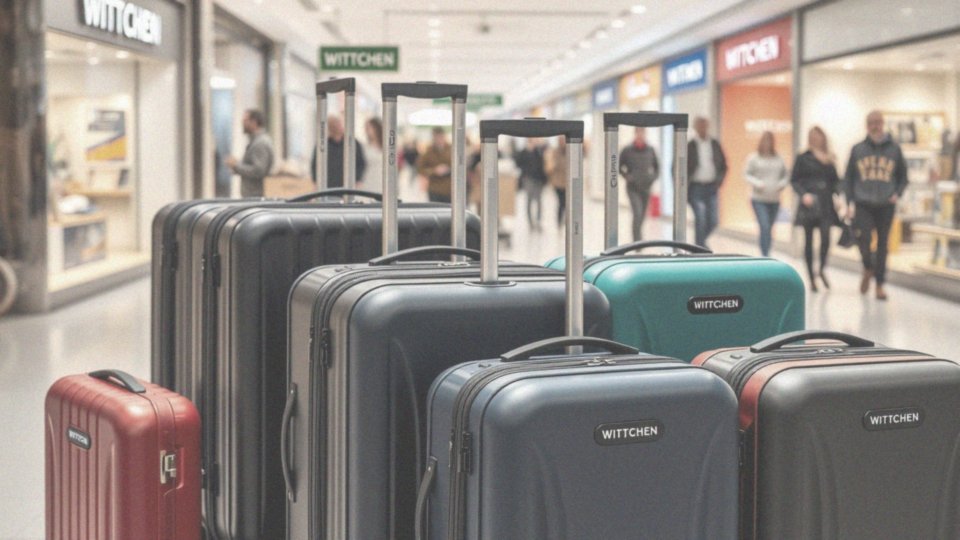 Jakie kolory walizek kabinowych WITTCHEN można znaleźć?