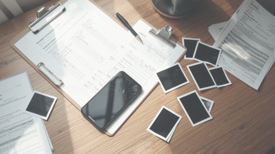 Jak udokumentować uszkodzenie telefonu w celu uzyskania odszkodowania?
