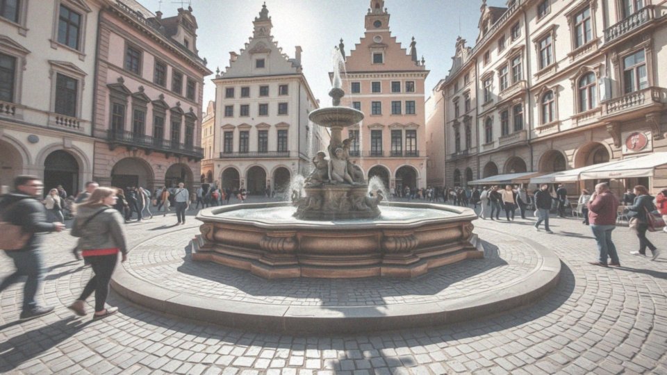Co można zobaczyć przy Fontannie Neptuna w Gdańsku?