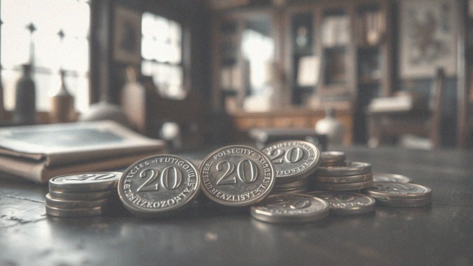 Jakie są średnie ceny monet 20 zł na rynku?