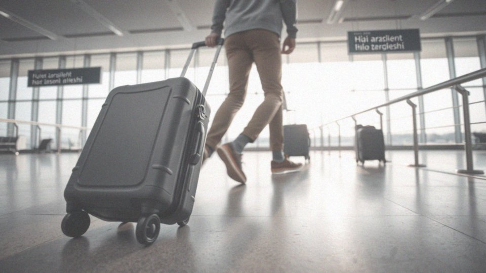 W jaki sposób walizki ułatwiają transport bagażu na lotniskach?