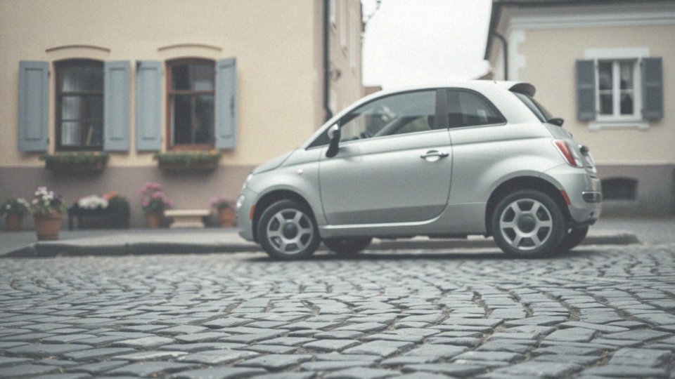 Jakie są dane dotyczące masy oraz akumulatora Fiata 500 1.2?