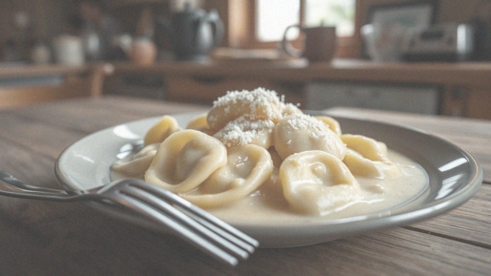 Jak przygotować tortellini w sosie śmietanowym?